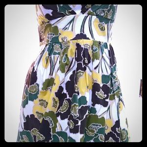 Juniors Summer Multicolored Floral Dress Smal